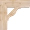 Ekena Millwork Funston Block Smooth Bracket, Douglas Fir, 5 1/2"W x 22"D x 22"H BKT06X22X22FST05SDF - alternate 2